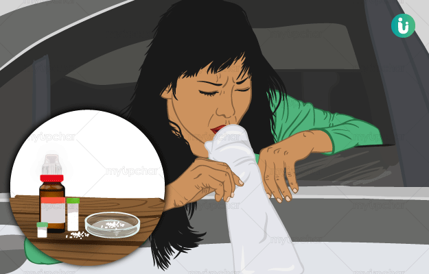 Travel sickness during your trip