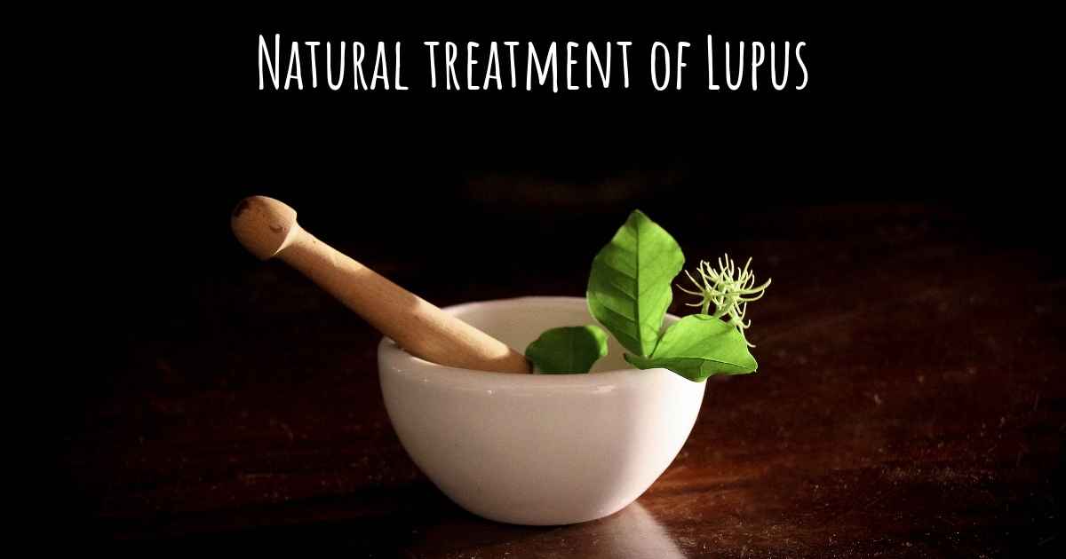 Lupus natural treatment