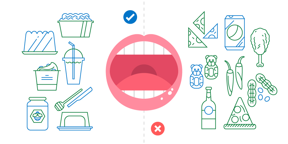 Diet for aphthous stomatitis