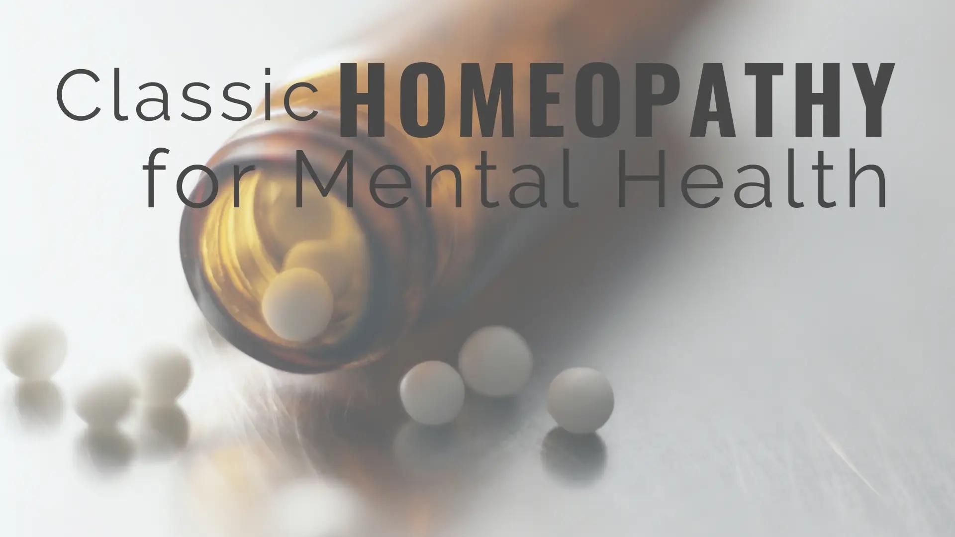 Homeopathic treatment