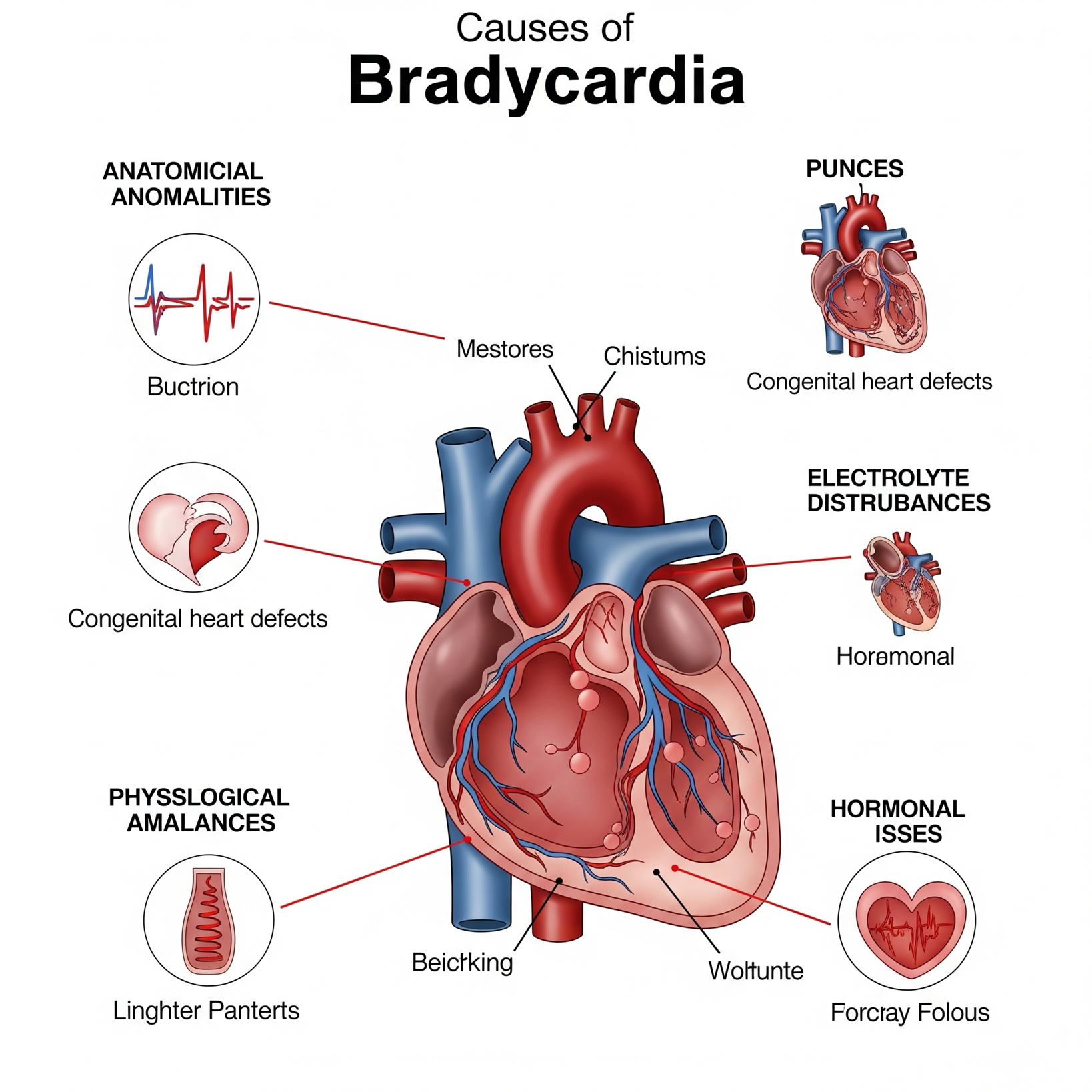 Causes of slow heart rate