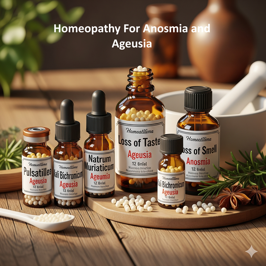 Homeopathy for Loss of taste and loss of smell