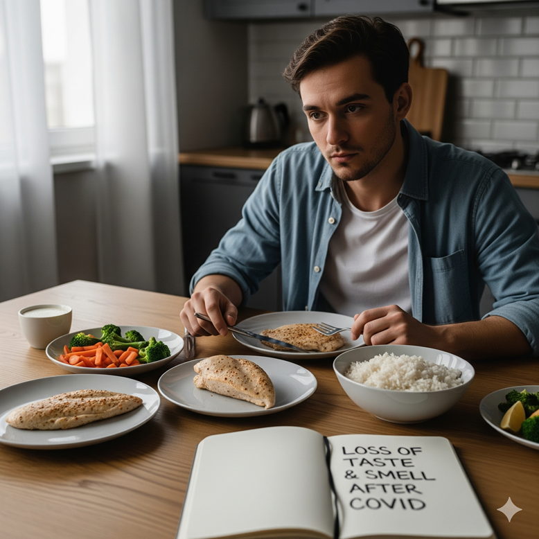 Loss of taste and loss of smell after COVID