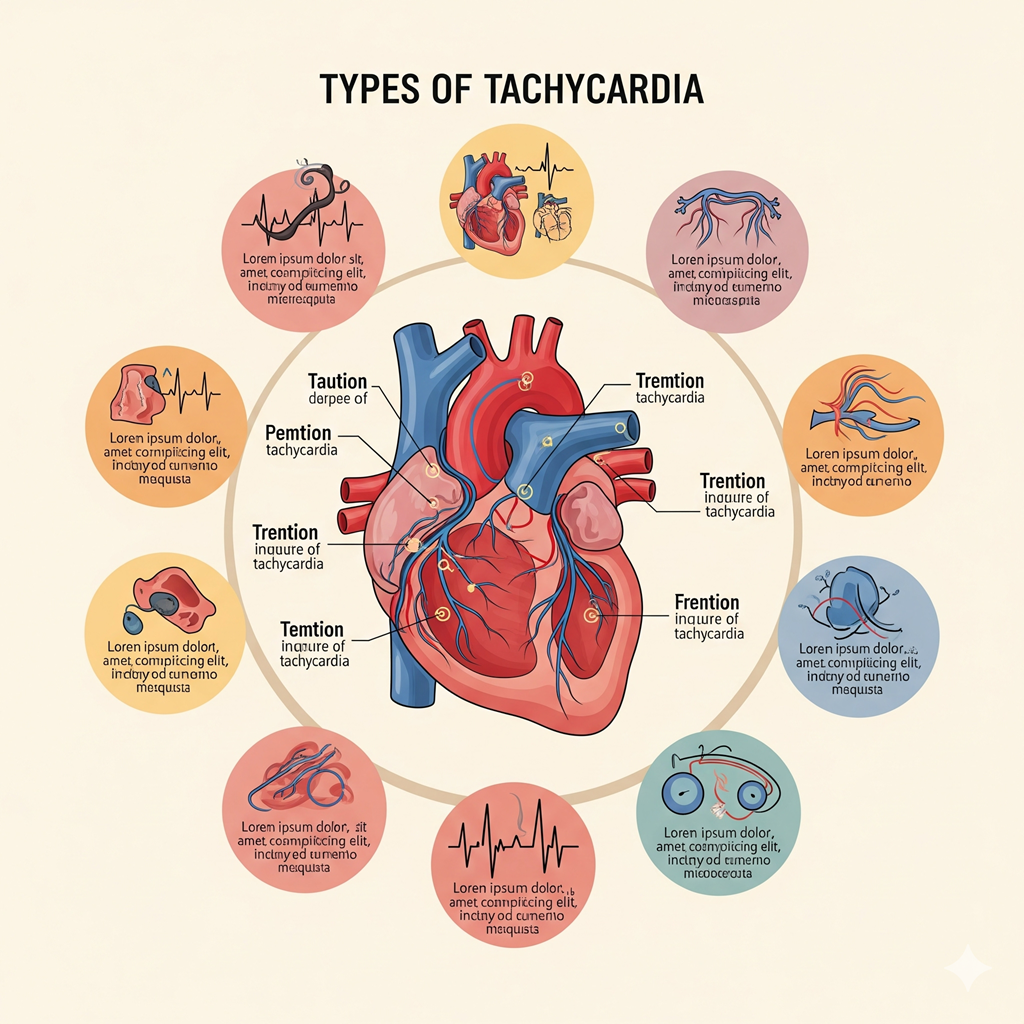 Types of tachycardia