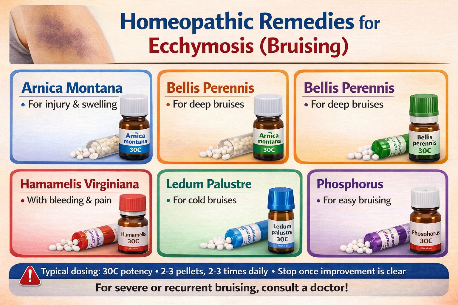 Bruises Homeopathic Treatment