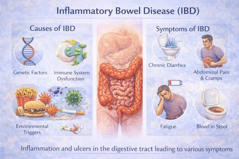 Inflammatory Bowel Diseases: Cases and Symptoms