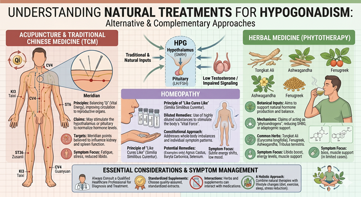 Natural treatments for hypogonadism