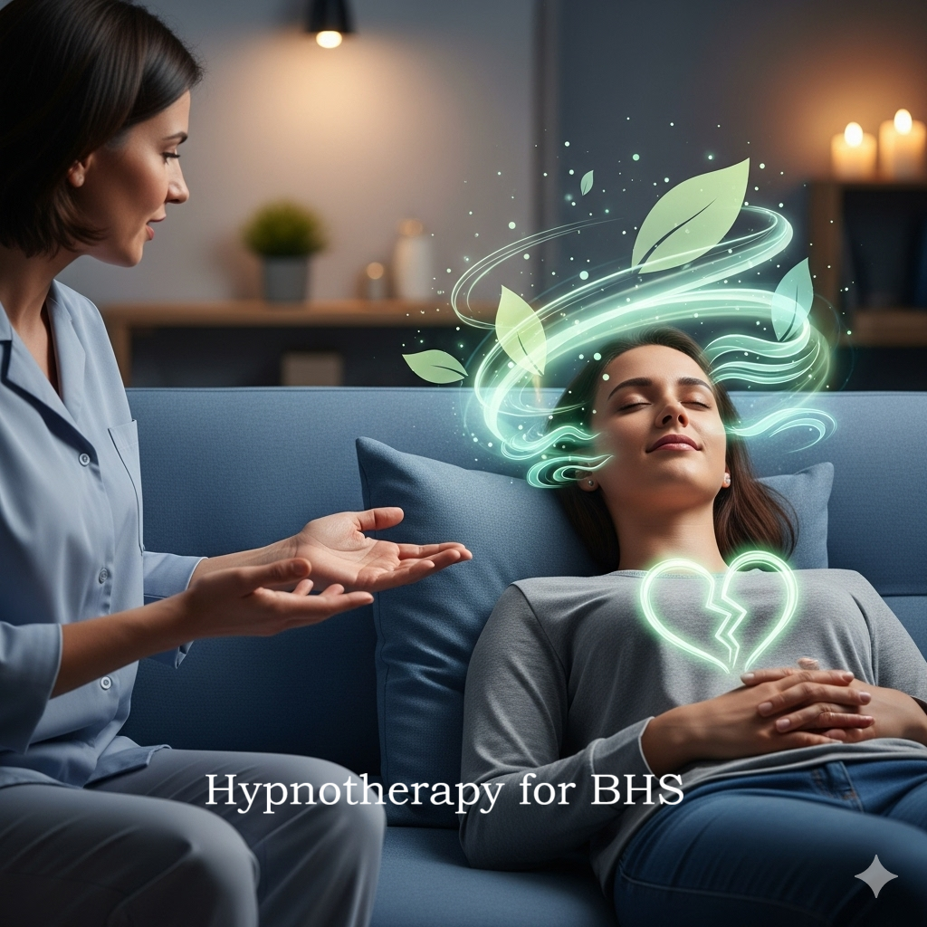 Hypnotherapy for broken heart syndrome