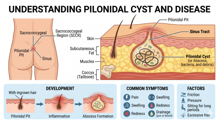 Pilonidal Roots Pilonidal Cyst: Causes, Symptoms, and Homeopathic Treatment ...