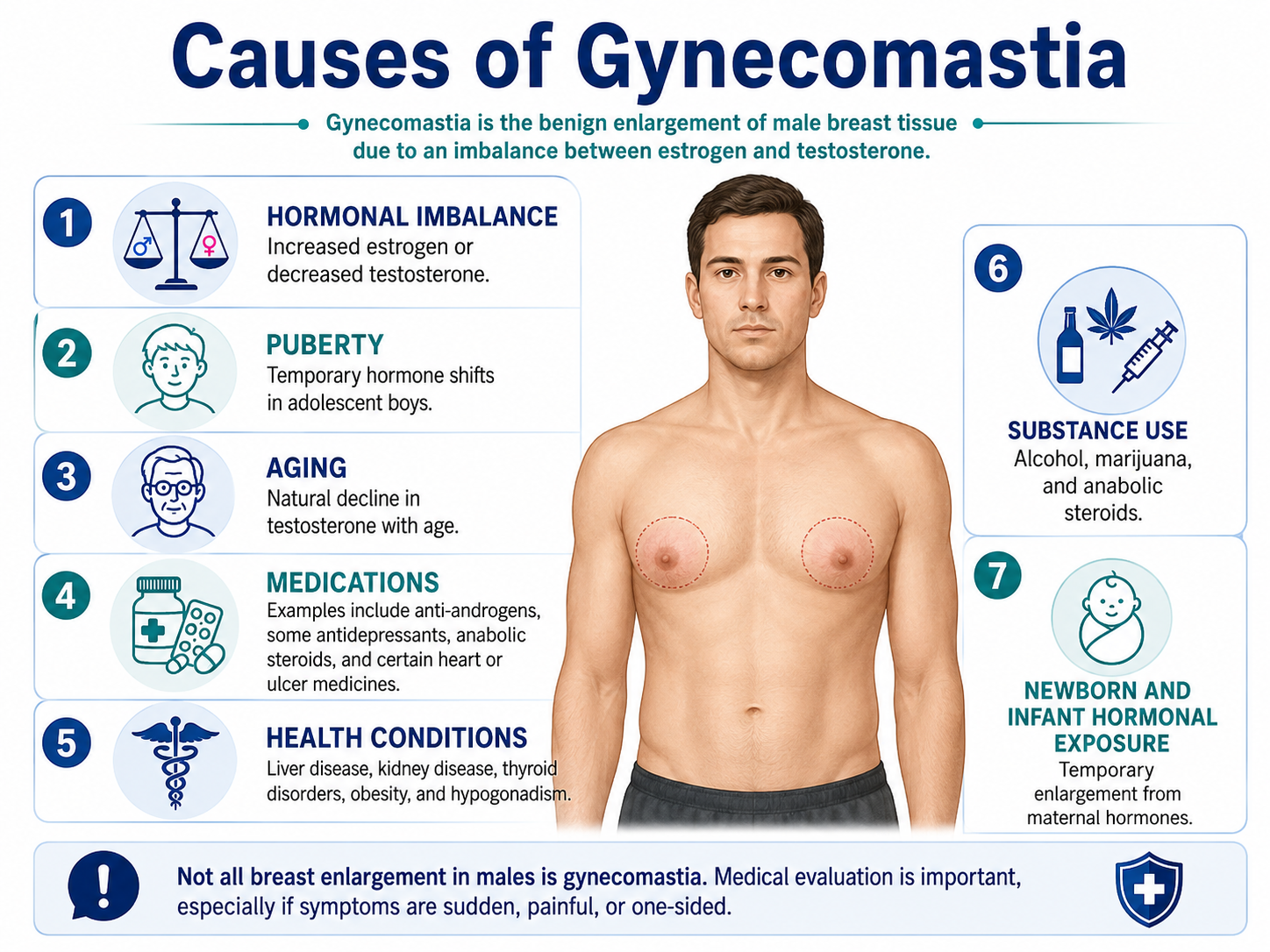Causes of Gynecomastia