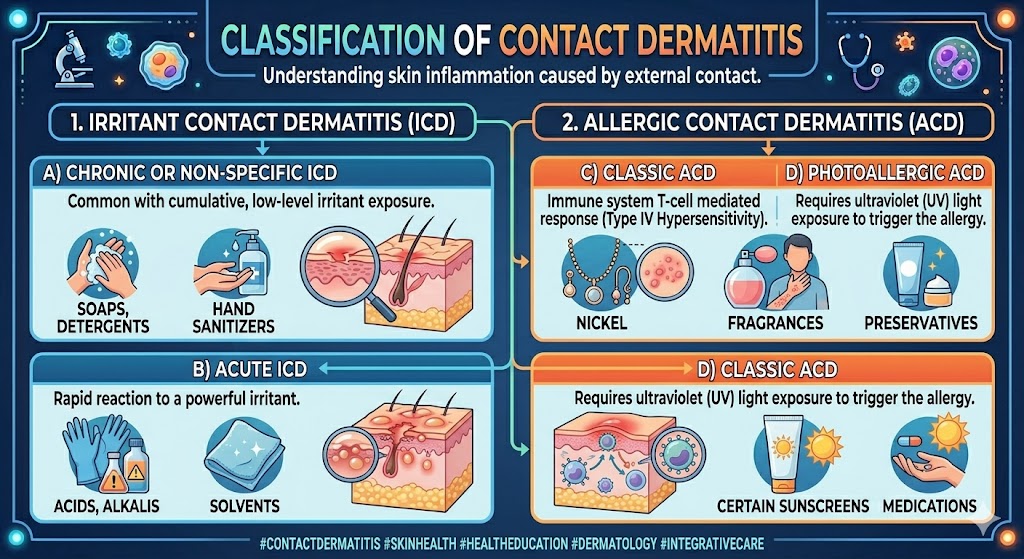 Classification of contact dermatitis