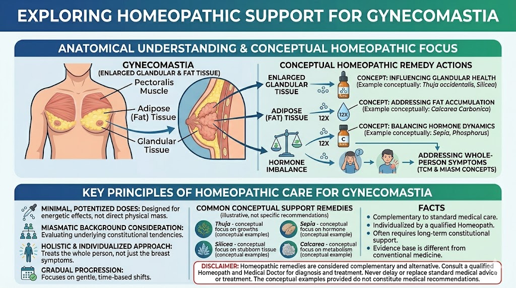 Homeopathic Treatment for gynecomastia