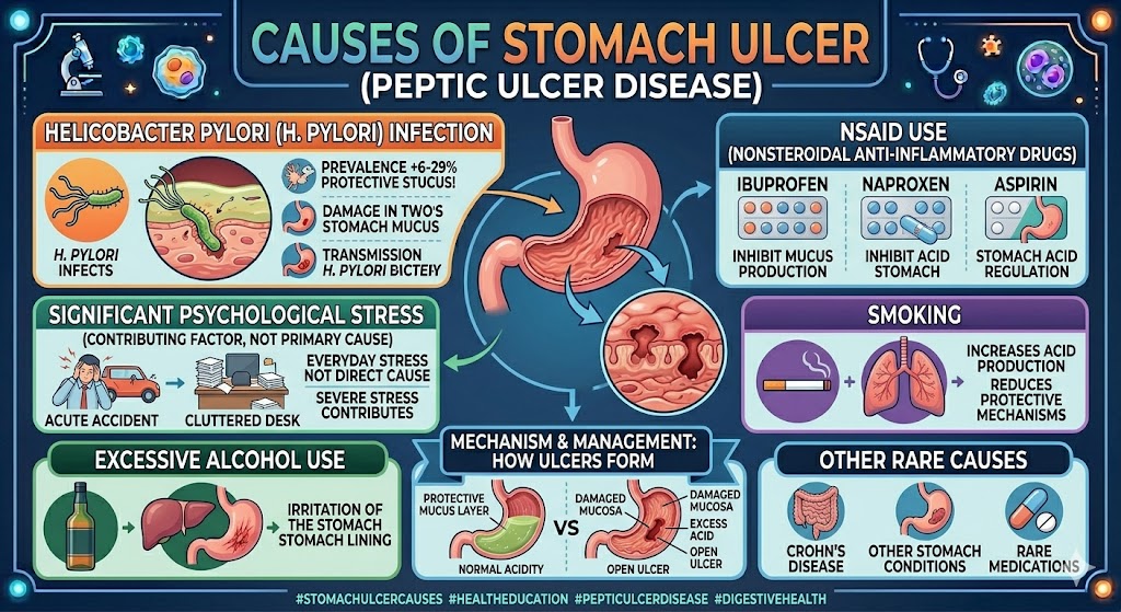 Peptic Ulcer causes