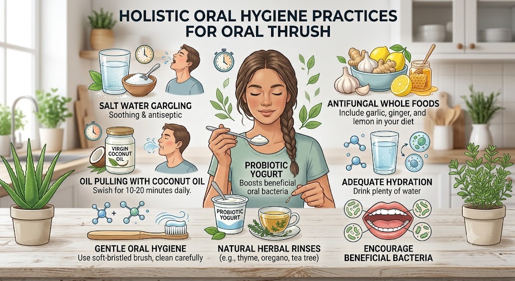 Holistic oral hygiene practices 