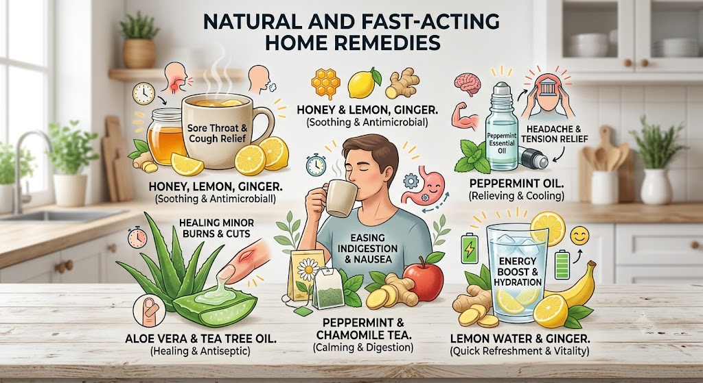 Natural and Fast-Acting Home Remedies