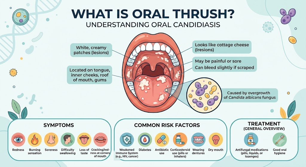 What is oral thrush