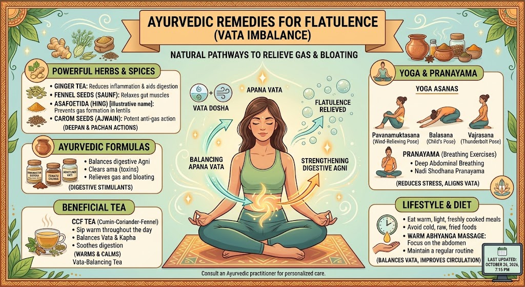 Ayurvedic remedies for flatulence