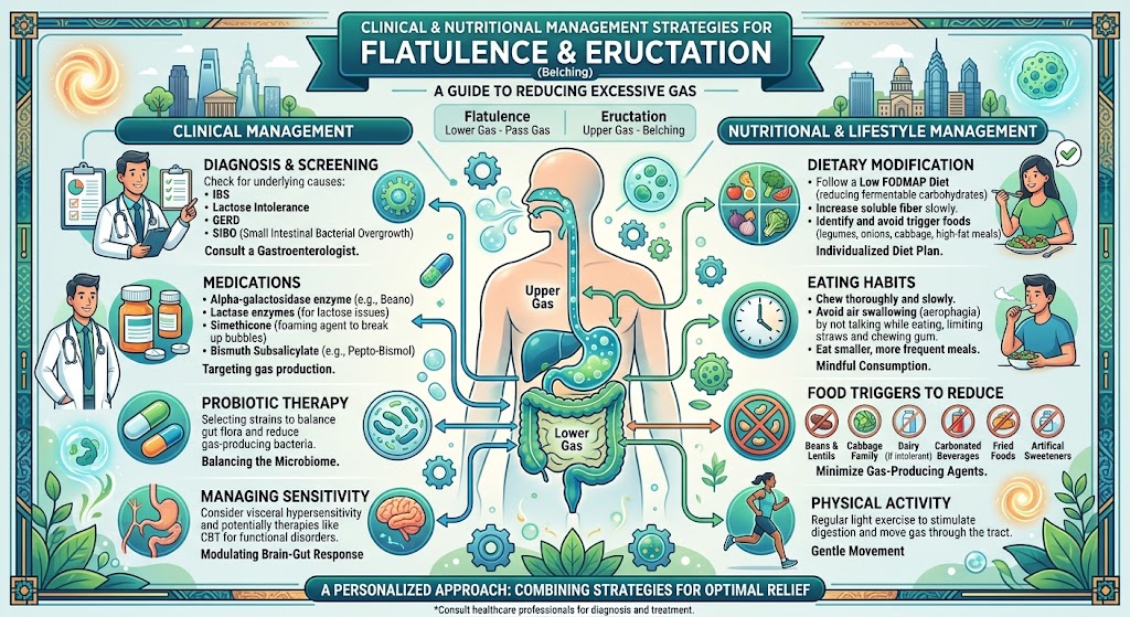 Management approaches to faltulence