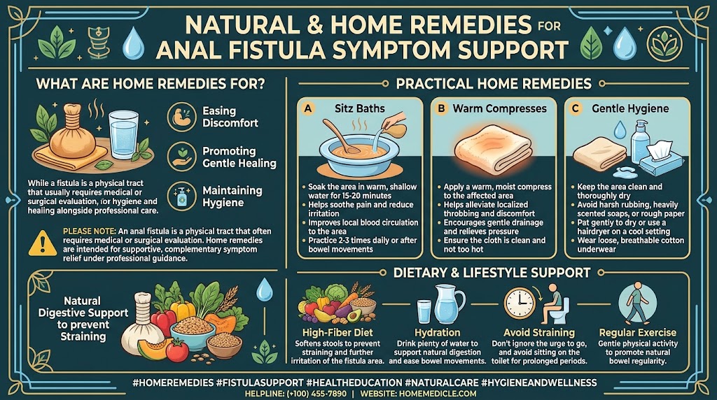 Home remedies for anal fistula